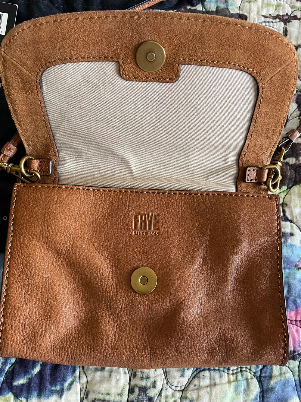 Frye wallet crossbody